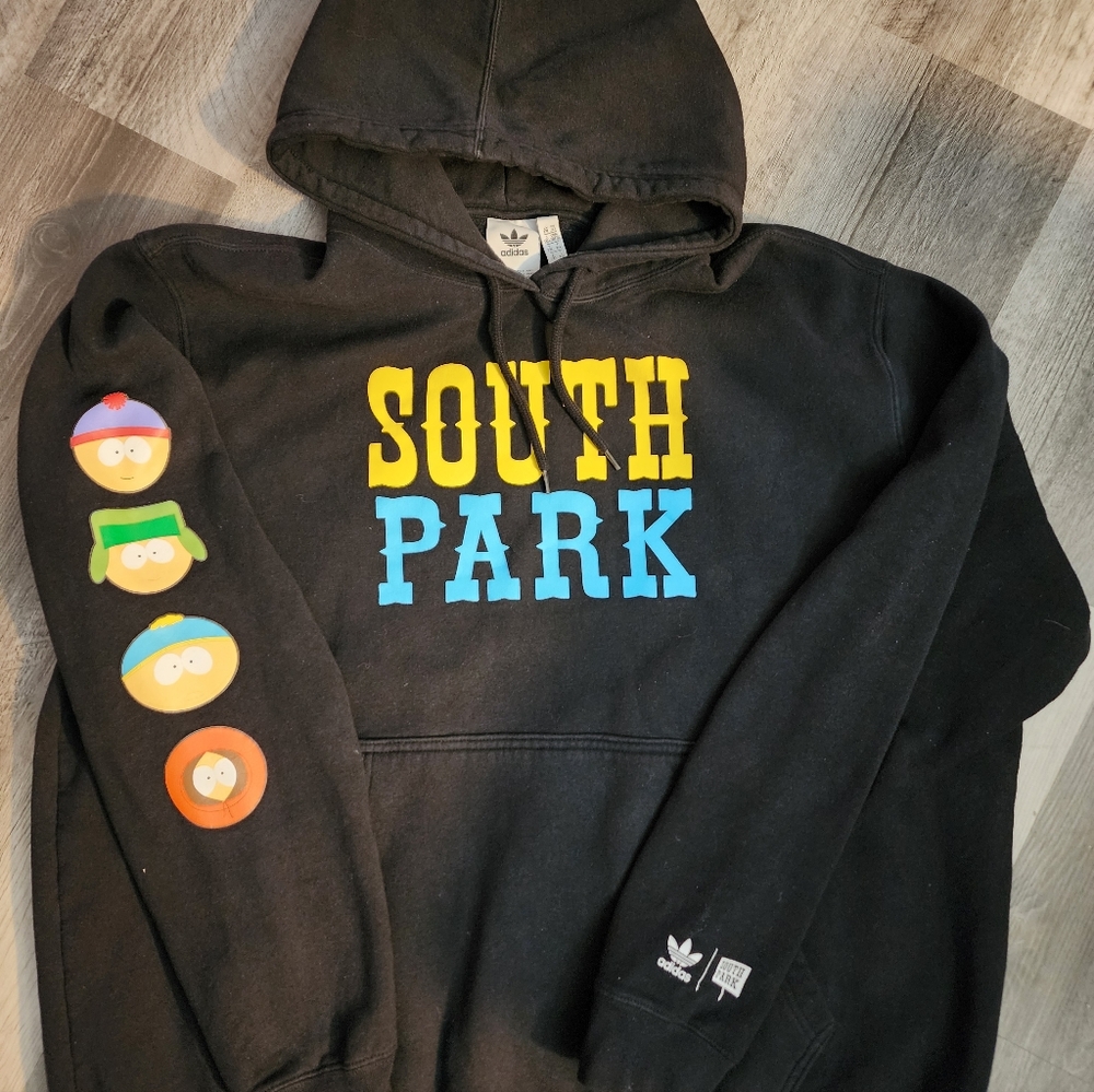 Adidas And South Park Black Hoodie